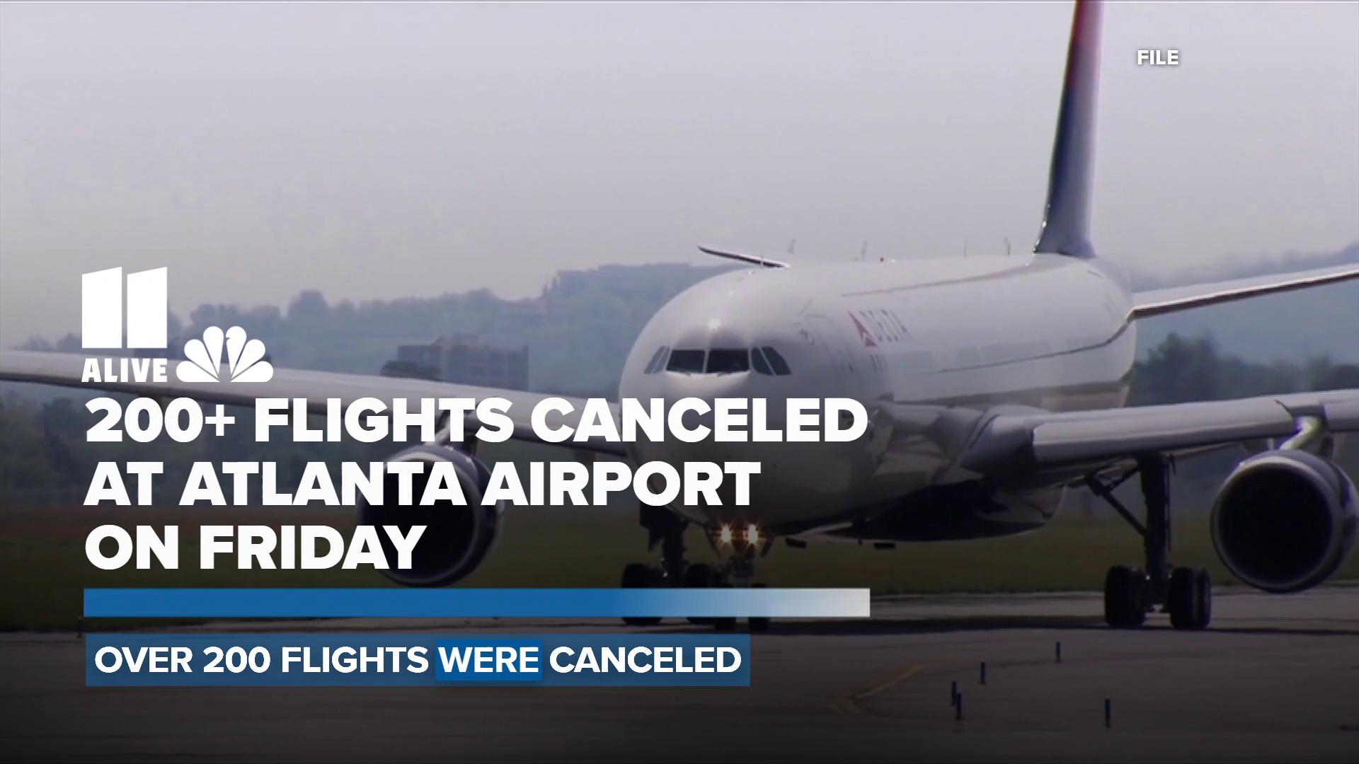 Delta Airlines Flight Cancellations Leave Passengers Stranded