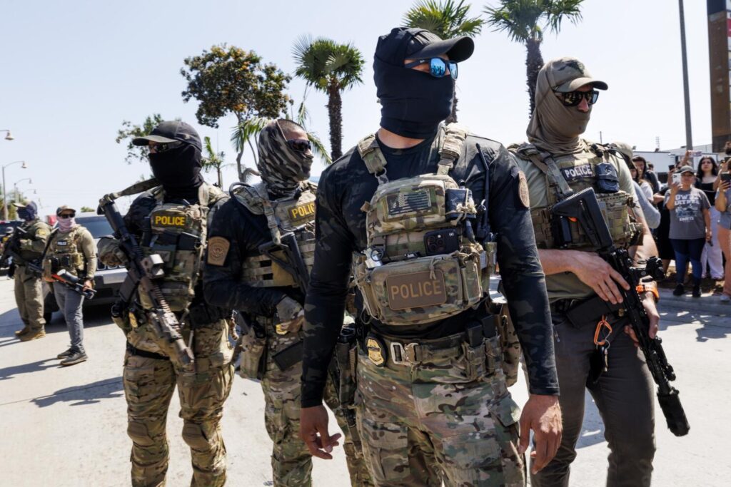 California Takes a Stand: New Bill Bans ICE Agents from Wearing Masks