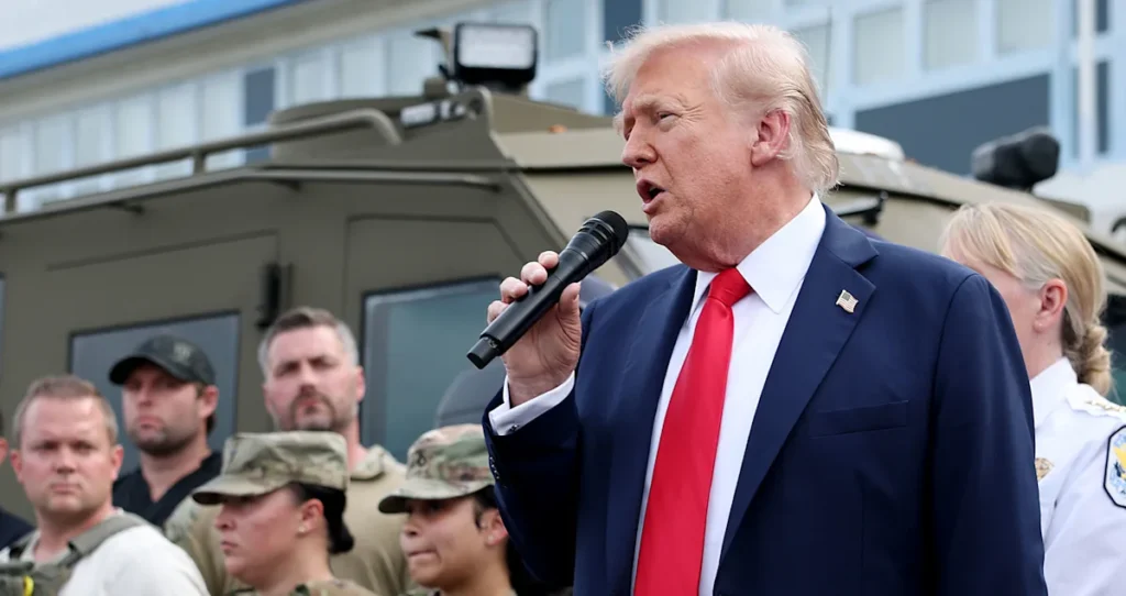 Trump’s National Guard Deployment Unpopular Among Americans, Poll Shows